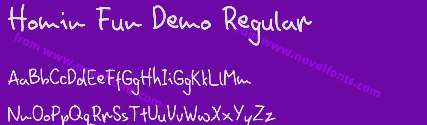 Homin Fun Demo RegularPreview Homin Fun Demo RegularPreview