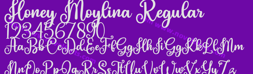 Honey Moylina RegularPreview Honey Moylina RegularPreview