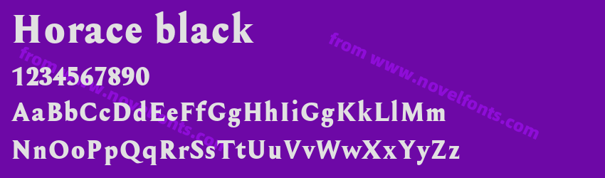 Horace blackPreview Horace blackPreview