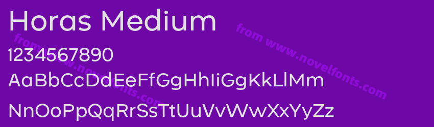 Horas MediumPreview Horas MediumPreview