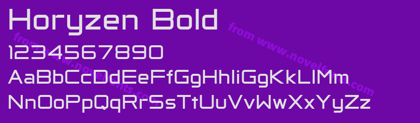 Horyzen BoldPreview Horyzen BoldPreview