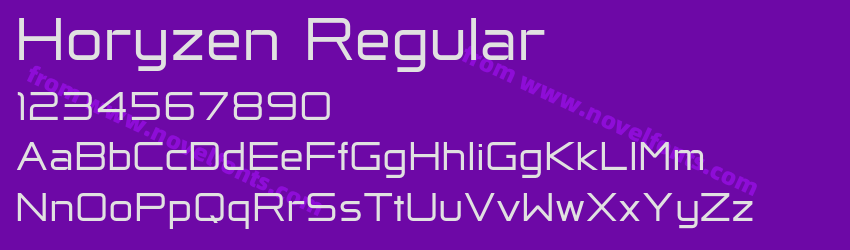 Horyzen RegularPreview Horyzen RegularPreview