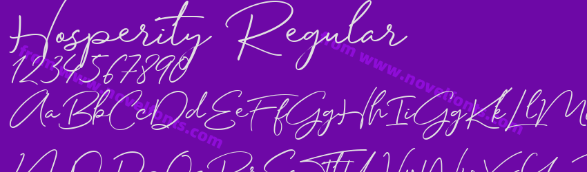 Hosperity RegularPreview Hosperity RegularPreview