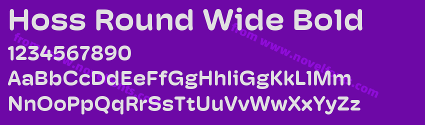 Hoss Round Wide BoldPreview Hoss Round Wide BoldPreview