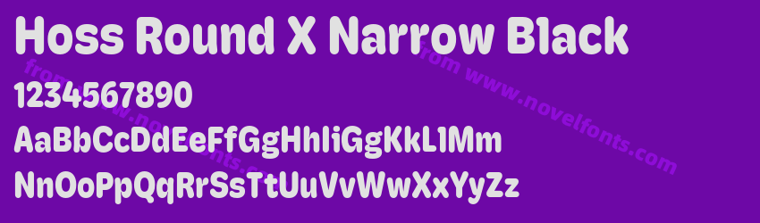 Hoss Round X Narrow BlackPreview Hoss Round X Narrow BlackPreview