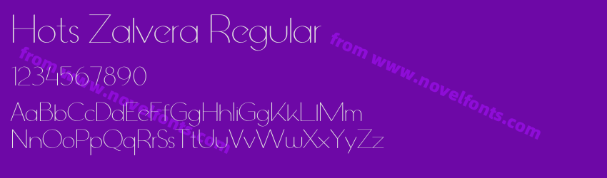 Hots Zalvera RegularPreview Hots Zalvera RegularPreview