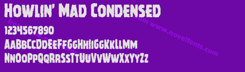 Howlin' Mad CondensedPreview Howlin' Mad CondensedPreview