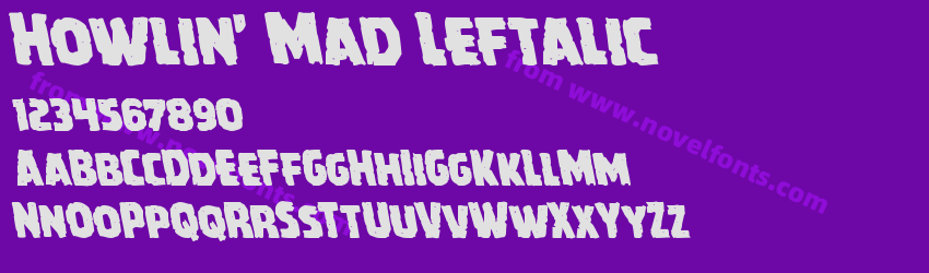 Howlin' Mad LeftalicPreview Howlin' Mad LeftalicPreview