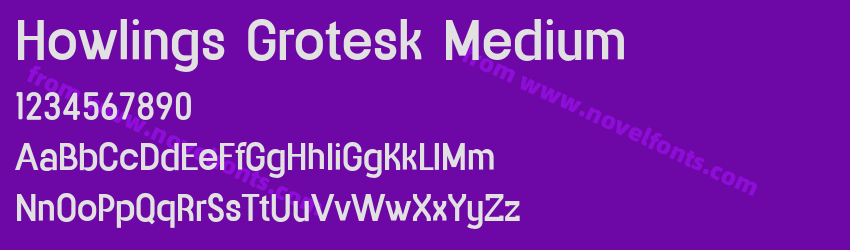 Howlings Grotesk MediumPreview Howlings Grotesk MediumPreview
