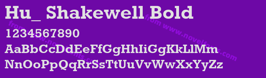 Hu_ Shakewell BoldPreview Hu_ Shakewell BoldPreview