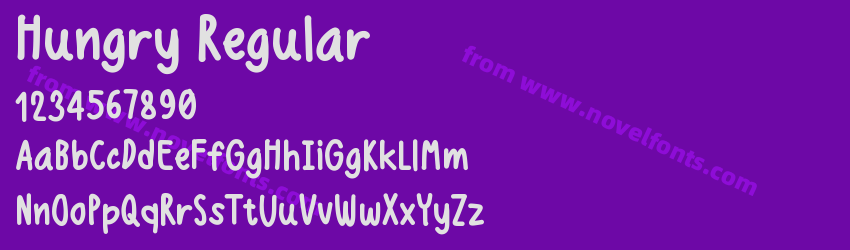 Hungry RegularPreview Hungry RegularPreview