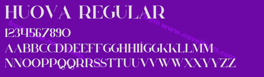 Huova RegularPreview Huova RegularPreview