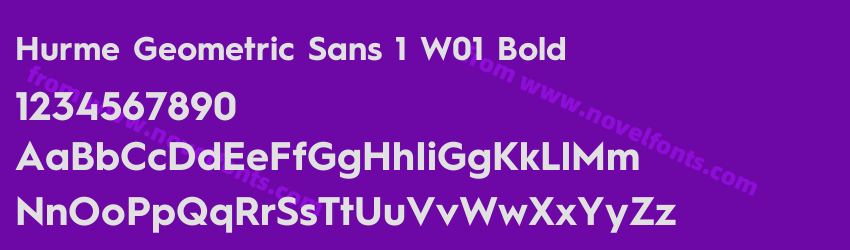 Hurme Geometric Sans 1 W01 BoldPreview Hurme Geometric Sans 1 W01 BoldPreview