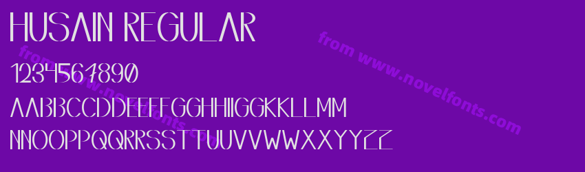 Husain RegularPreview Husain RegularPreview