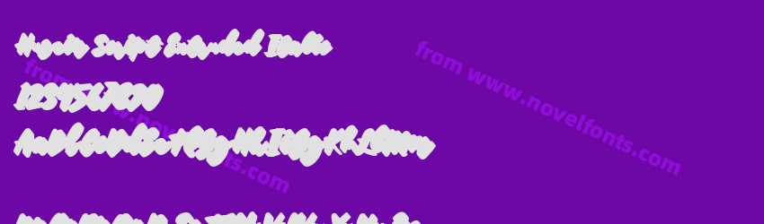 Husein Script Extruded ItalicPreview Husein Script Extruded ItalicPreview