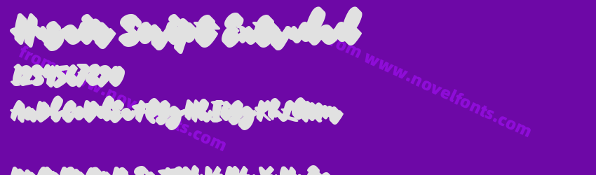 Husein Script ExtrudedPreview Husein Script ExtrudedPreview