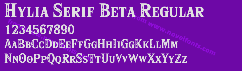 Hylia Serif Beta RegularPreview Hylia Serif Beta RegularPreview