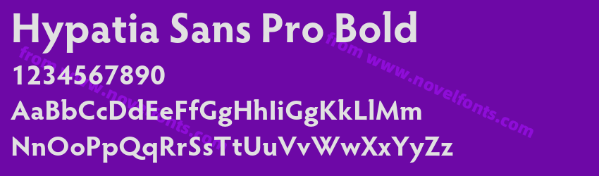 Hypatia Sans Pro BoldPreview Hypatia Sans Pro BoldPreview