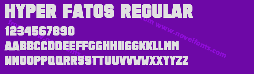 Hyper Fatos RegularPreview Hyper Fatos RegularPreview