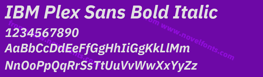 IBM Plex Sans Bold ItalicPreview IBM Plex Sans Bold ItalicPreview