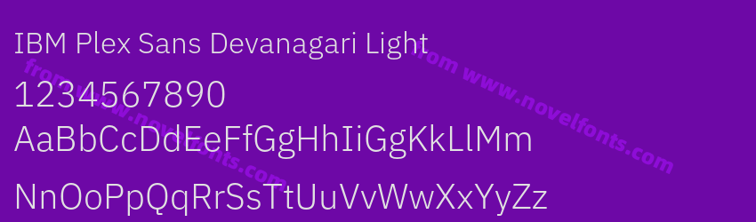 IBM Plex Sans Devanagari LightPreview IBM Plex Sans Devanagari LightPreview