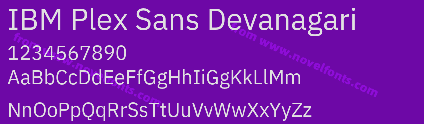 IBM Plex Sans DevanagariPreview IBM Plex Sans DevanagariPreview