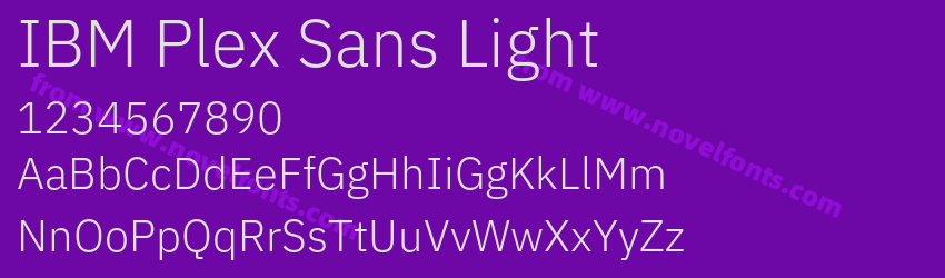 IBM Plex Sans LightPreview IBM Plex Sans LightPreview
