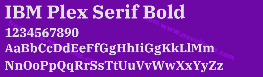 IBM Plex Serif BoldPreview IBM Plex Serif BoldPreview
