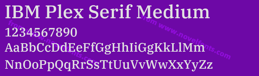 IBM Plex Serif MediumPreview IBM Plex Serif MediumPreview