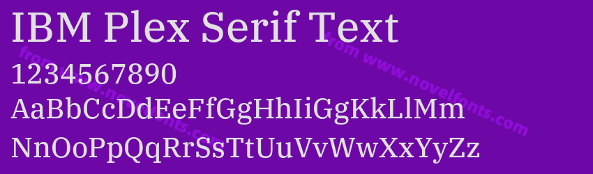 IBM Plex Serif TextPreview IBM Plex Serif TextPreview