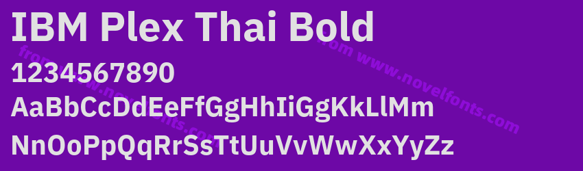 IBM Plex Thai BoldPreview IBM Plex Thai BoldPreview