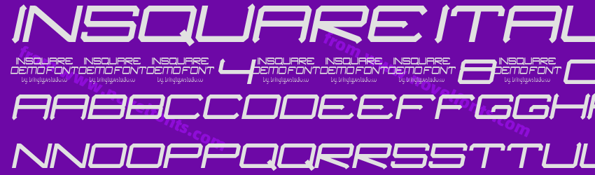 INSQUARE ItalicPreview INSQUARE ItalicPreview
