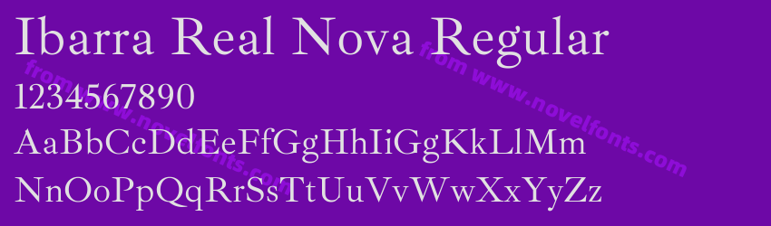 Ibarra Real Nova RegularPreview Ibarra Real Nova RegularPreview