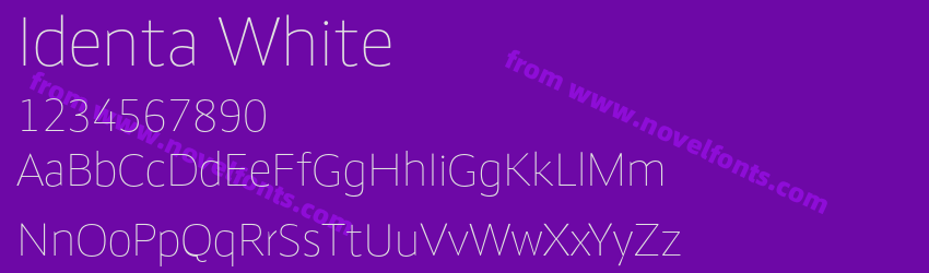 Identa WhitePreview Identa WhitePreview