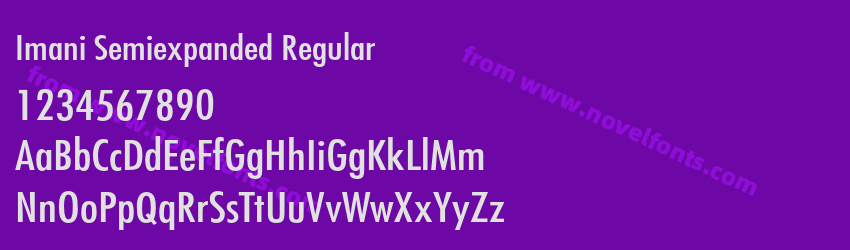 Imani Semiexpanded RegularPreview Imani Semiexpanded RegularPreview