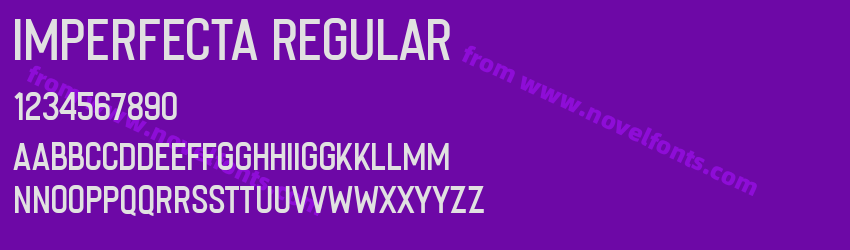 Imperfecta RegularPreview Imperfecta RegularPreview
