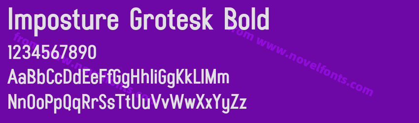 Imposture Grotesk BoldPreview Imposture Grotesk BoldPreview