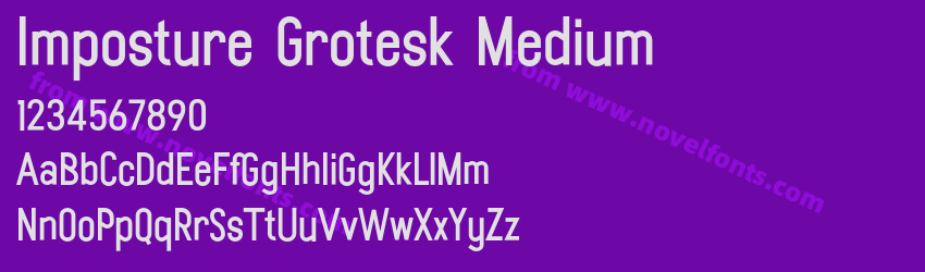 Imposture Grotesk MediumPreview Imposture Grotesk MediumPreview
