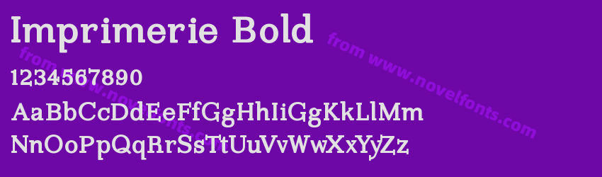 Imprimerie BoldPreview Imprimerie BoldPreview