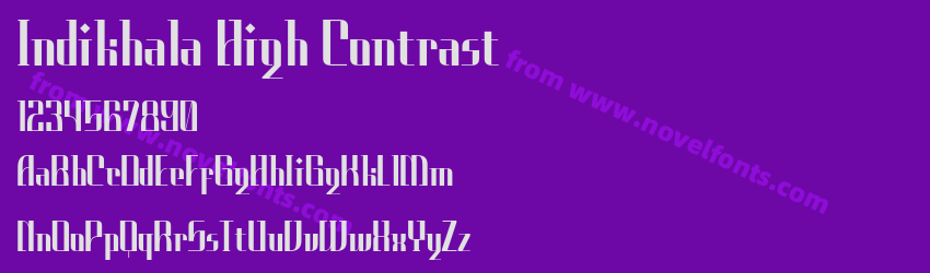 Indikhala High ContrastPreview Indikhala High ContrastPreview
