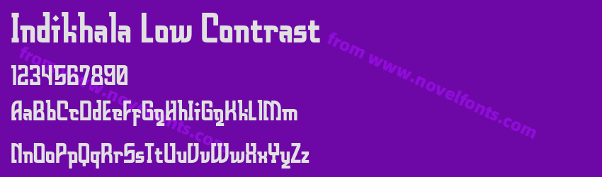 Indikhala Low ContrastPreview Indikhala Low ContrastPreview