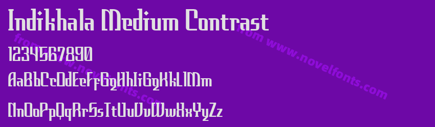 Indikhala Medium ContrastPreview Indikhala Medium ContrastPreview