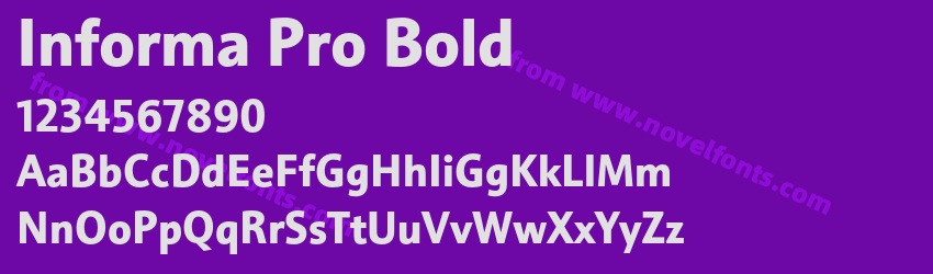Informa Pro BoldPreview Informa Pro BoldPreview