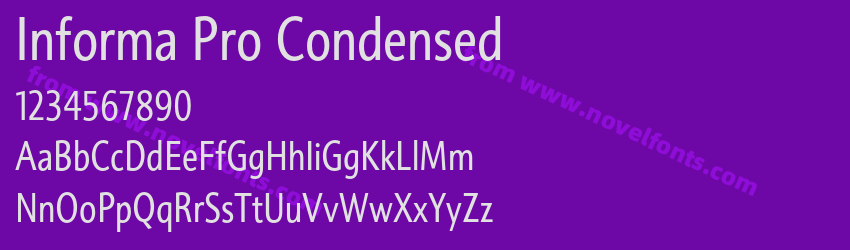 Informa Pro CondensedPreview Informa Pro CondensedPreview
