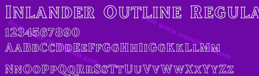 Inlander Outline RegularPreview Inlander Outline RegularPreview