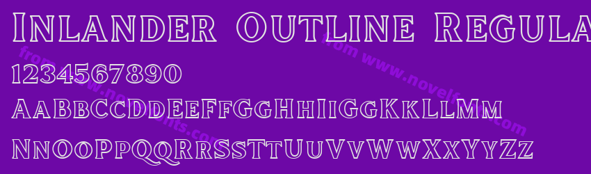 Inlander Outline RegularPreview Inlander Outline RegularPreview
