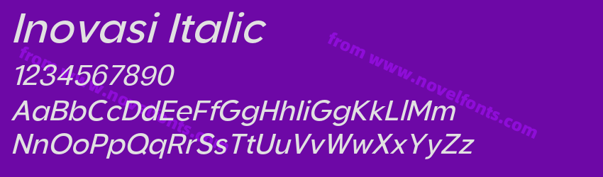 Inovasi ItalicPreview Inovasi ItalicPreview