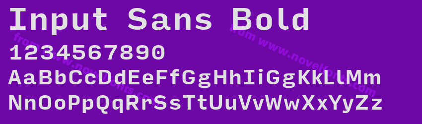 Input Sans BoldPreview Input Sans BoldPreview