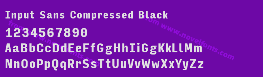Input Sans Compressed BlackPreview Input Sans Compressed BlackPreview