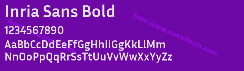 Inria Sans BoldPreview Inria Sans BoldPreview